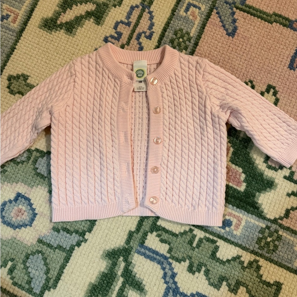 Little Me cardigan sweater